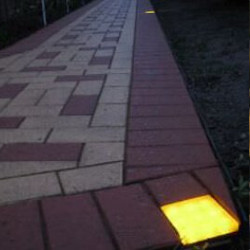 LED luminous paver blocks